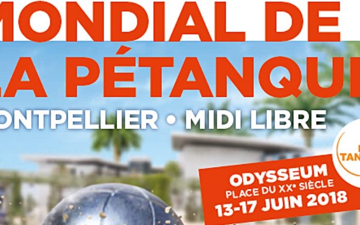 affiche mondial de la pétanque 2019