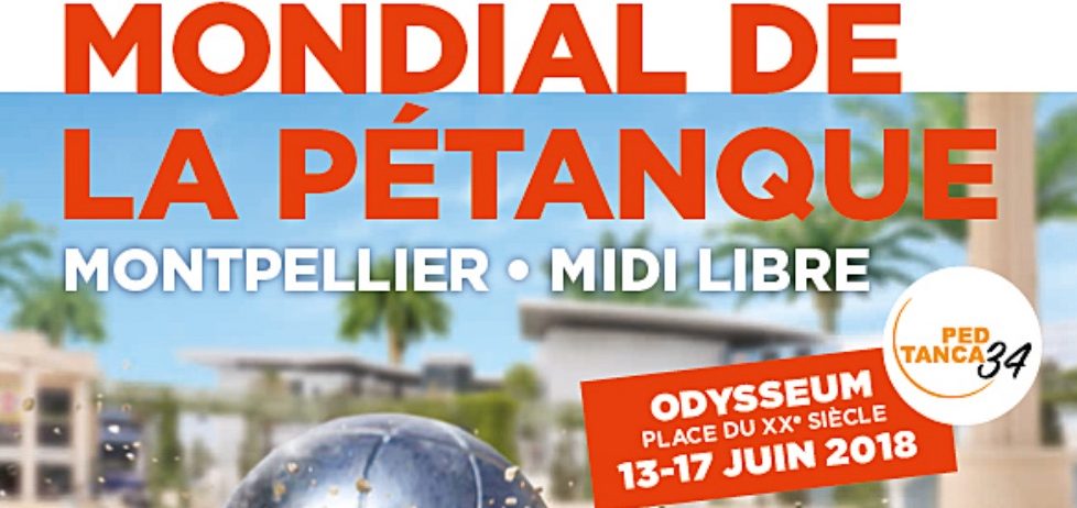 affiche mondial de la pétanque 2019